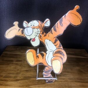 Vintage Disney Winnie Pooh Nursery Wall Hanging Tigger Pressed Board
